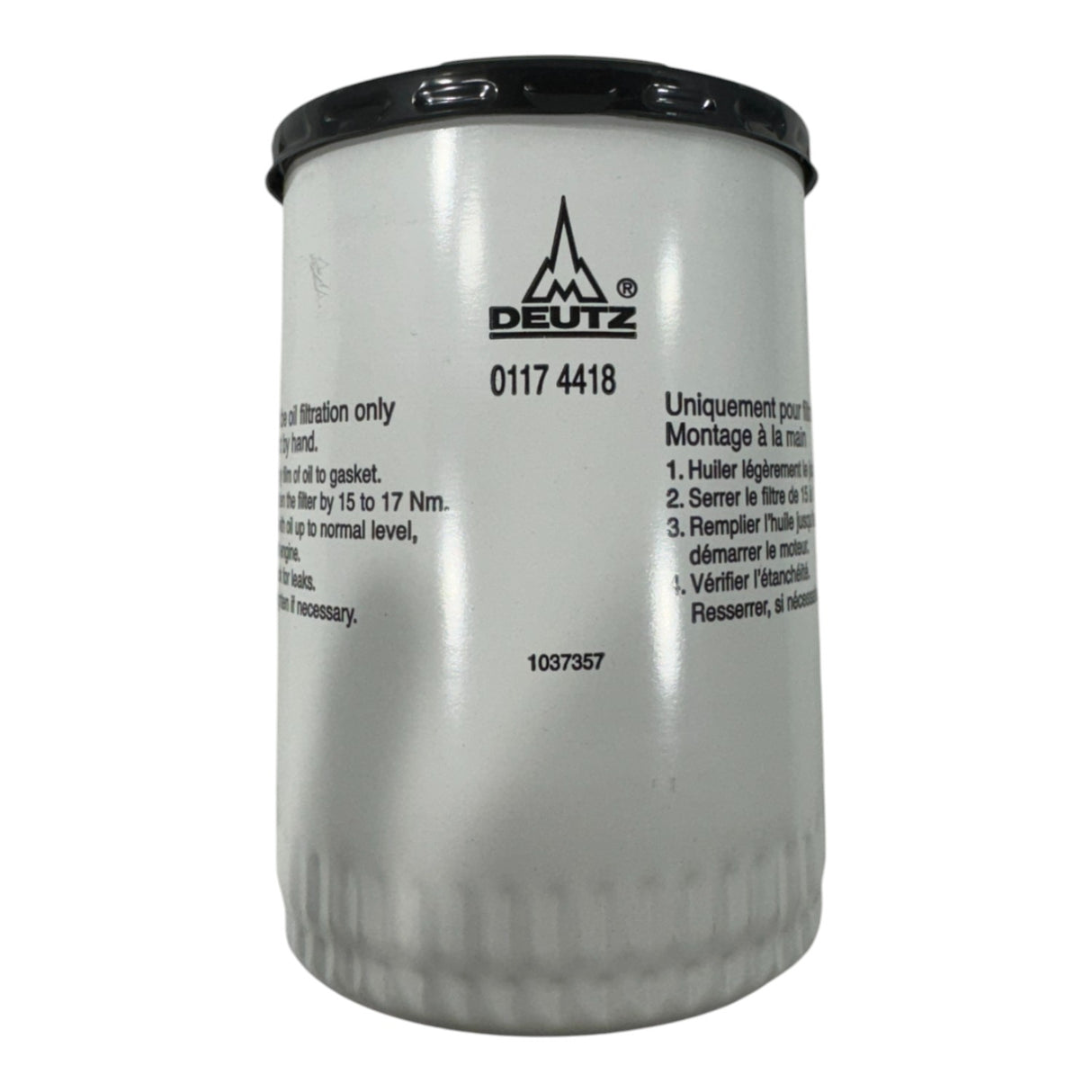 Spin-On Oil Filter for Deutz BF4L913, BF4L913T, and BF4M1012 engines