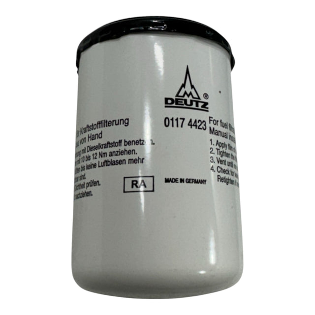 Spin-On Fuel Filter for Deutz BF6L913, BF6L913C, and BF8L413F engines